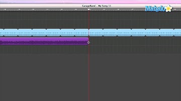 GarageBand Tutorial - Basic Editing Drag Tool