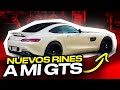 NUEVOS RINES A MI AMG GTS.. *se ve increíble* | ManuelRivera11