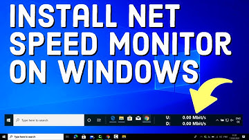How to Install and Setup Net Speed Monitor on Windows 10 / Windows 11