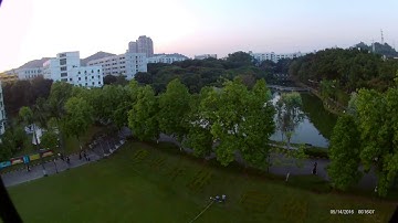 Quadcopter Globle Drone GW180 With EKEN H9 4k 1080P Camera In Stronge Wind  Vs SYMA X8C/X8HC