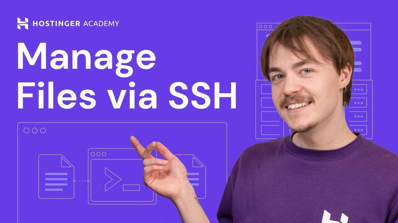 คำสั่ง ssh  2022 Update  How to Manage Your Files via SSH (in 5 minutes)