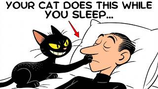 The One Strange Thing Your Cat Does Every Night While You Sleep
