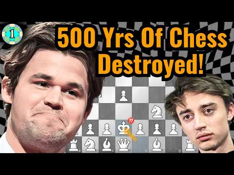 Magnus Carlsen's OUTRAGEOUS New Opening Broke 500 Years of Theory!