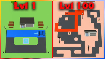 Roller Road Splat - Car Paint 3D - Gameplay Walkthrough Levels - 1-100