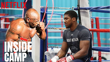 INSIDE CAMP Anthony Joshua Training With Mike Tyson Before Jake Paul Fight!