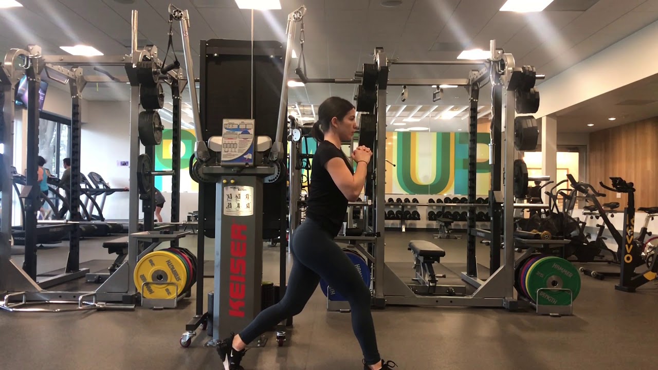 Bodyweight Static Lunge - YouTube