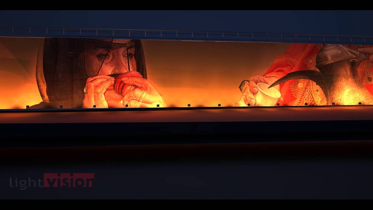 AL RAHA MURAL WALL MOVIE PRESENTATION - YouTube