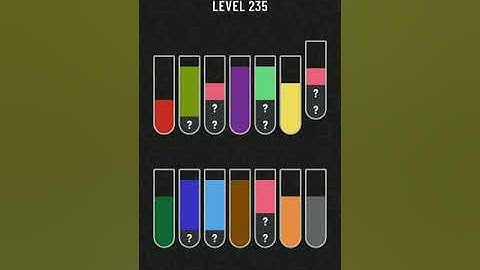 Water Sort Puzzle Level 235 | Level 235
