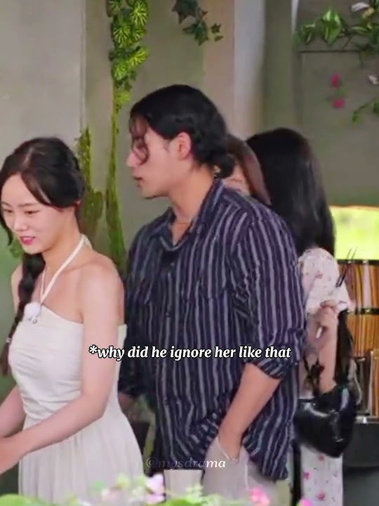 why did he ignore it?😢😭 | Chung You Jin 😭 | Single's Inferno S4