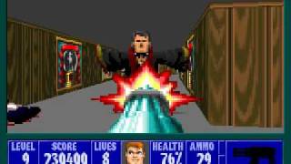 Wolfenstein 3D Boss Hitler E3M9 / Wolfenstein 3D Duelo con Hitler