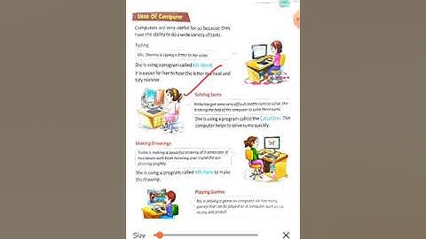 Class II Computer Ch 2 Role of Computer Video Part 1