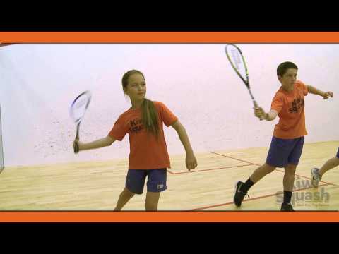Kiwi Squash Big Nix Lesson 1 - Grip, Drive & Serve