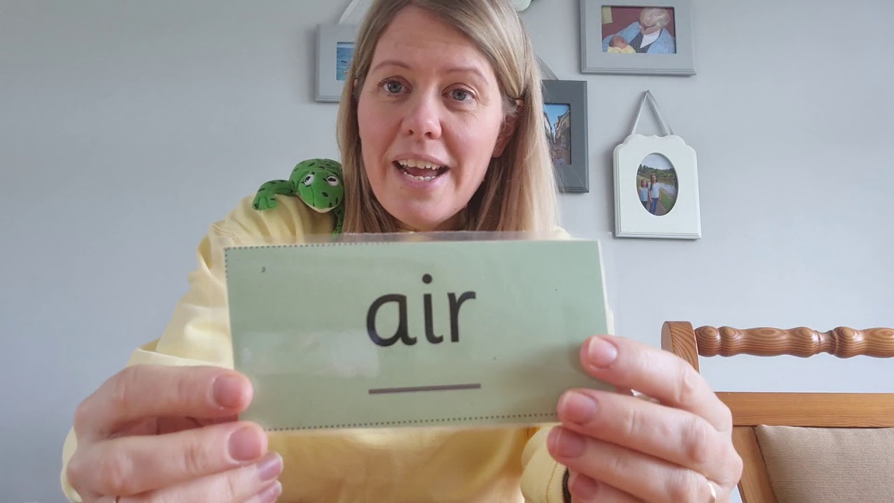 Phonics - air - That's not fair