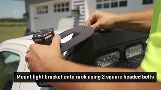 Magnum | How to Install the Commander Lighting Package | Headache Rack Accessory
