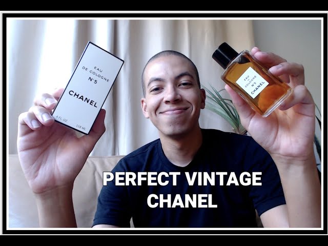 Vintage Chanel No. 5 - Unboxing Eau de Cologne - YouTube