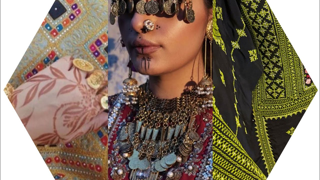 Traditional Balochi Dresses & Jewelry | Rich Heritage Handcrafted Beauty#trending #trend 