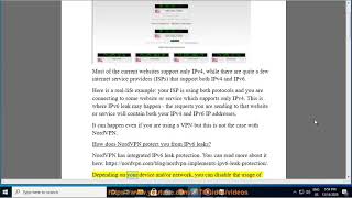 Avoid IPv6 Leak with NordVPN