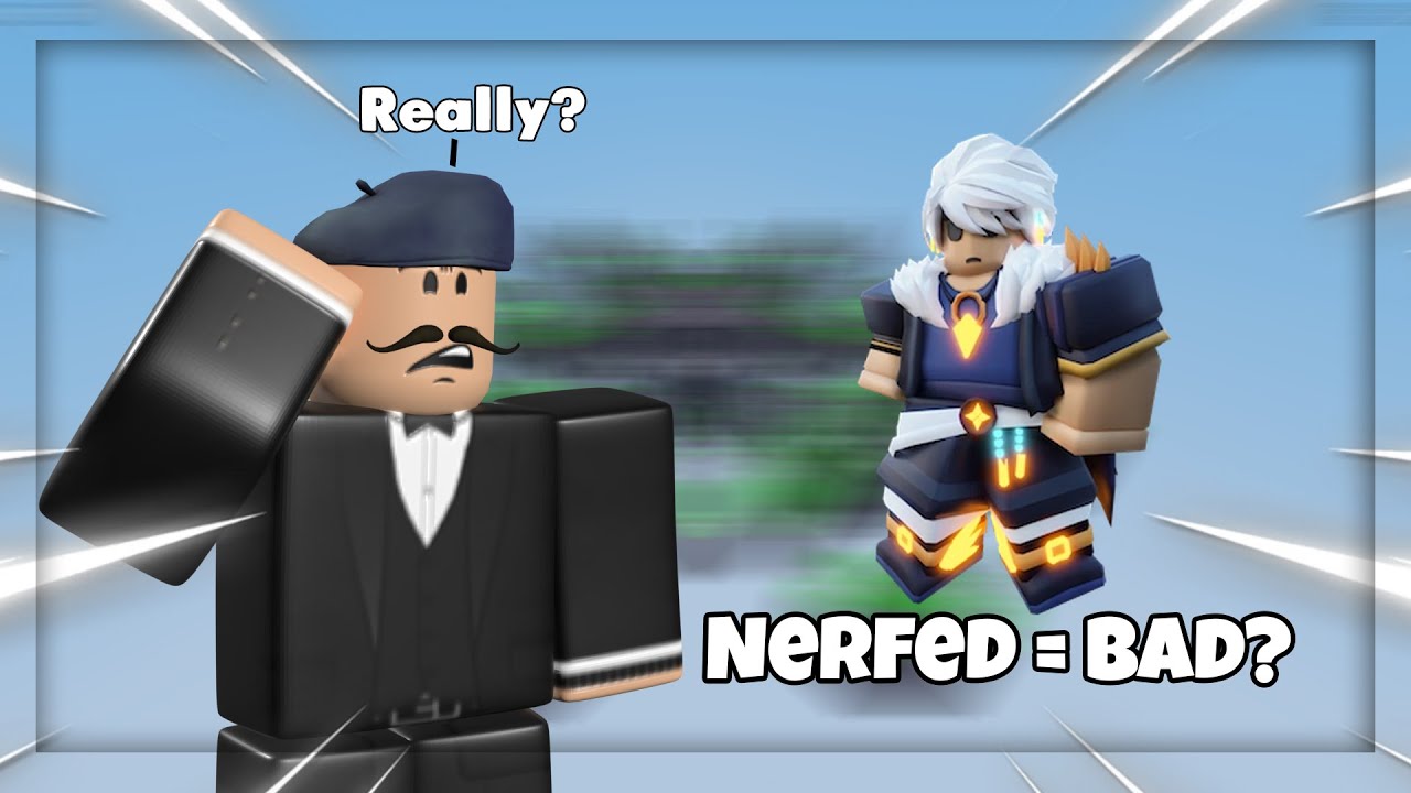 zephyr kit got nerfed.. (rip).. ⚡️💨 roblox bedwars 