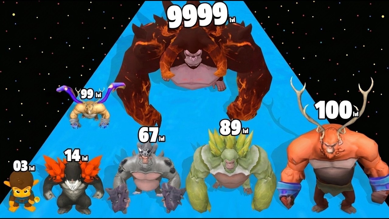 Ape Runner Evolution - Level Up Apes Max Level Gameplay New Update Part ...