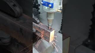 Tube laser cutting machine #lasercutter #cnc #lasercutting
