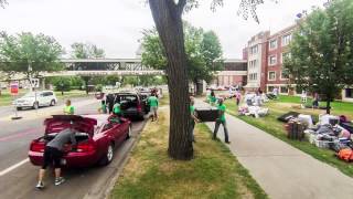 Residence Hall Move-in Day 2015