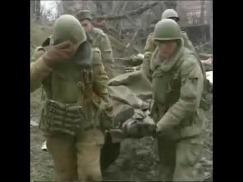 Первые минуты после боя, Чечня 1995 год капитан Антонов