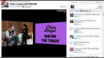 Cher Lloyd Ustream Live First Appearance  Part 2 Of 3 Full HD 1080i Web Site Version