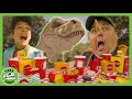 Dinosaur Toy Kids Meal Surprise! | T-Rex Ranch Dinosaur Videos for Kids