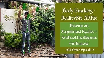 Track Body Skeleton motion | RealityKit, ARKit | Become an AR+AI enthusiast- iOS, Swift5 - Ep-5