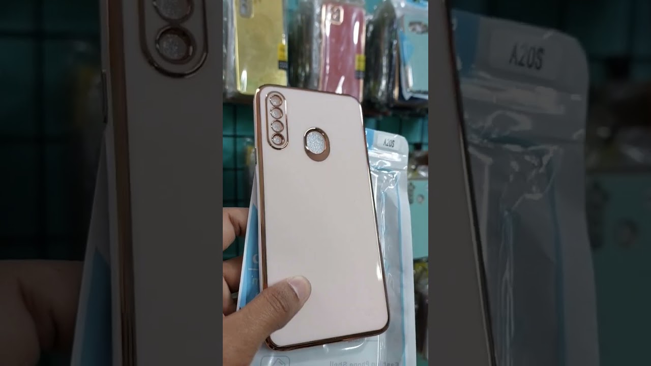 Samsung A20s Best Golden Cover ✨️ 👌 💛