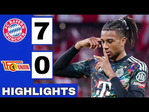 Bayern - Union Berlin 7-0 Highlights | Bundesliga 2026-27 | Bayern Munich Union