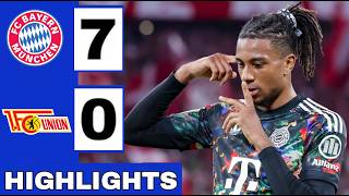Bayern - Union Berlin 7-0 Highlights | Bundesliga 2026-27 | Bayern Munich Union