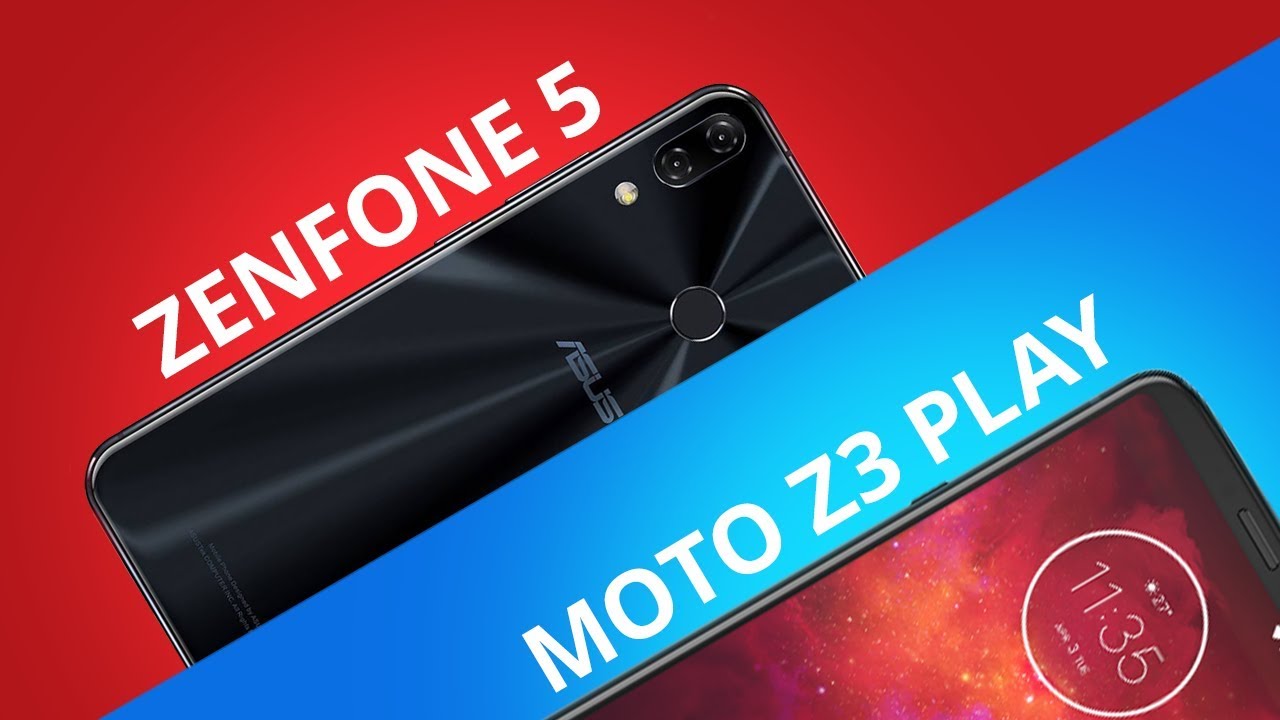 Moto Z3 Play vs Zenfone 5 Comparativo