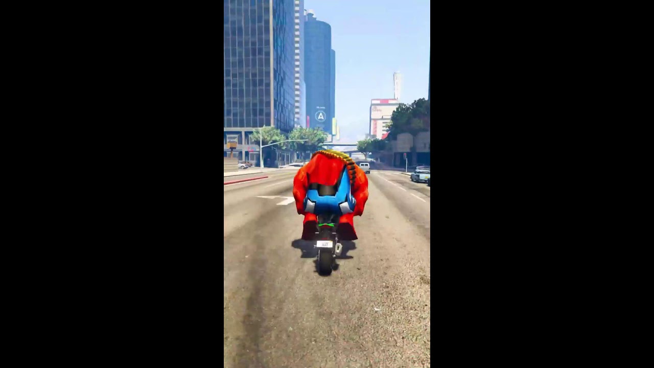 Gta V:  Spiderman Ragdoll Fun Fails Live