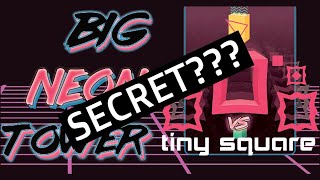 Big NEON Tower Tiny Square HAS A SECRET SONG | ONE HOUR!!!