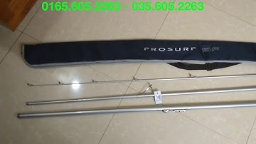 3tr700k | Cần câu lục câu biển bạo lực 3 khúc SHIMANO PROSURF SF BX 4M25 bạc