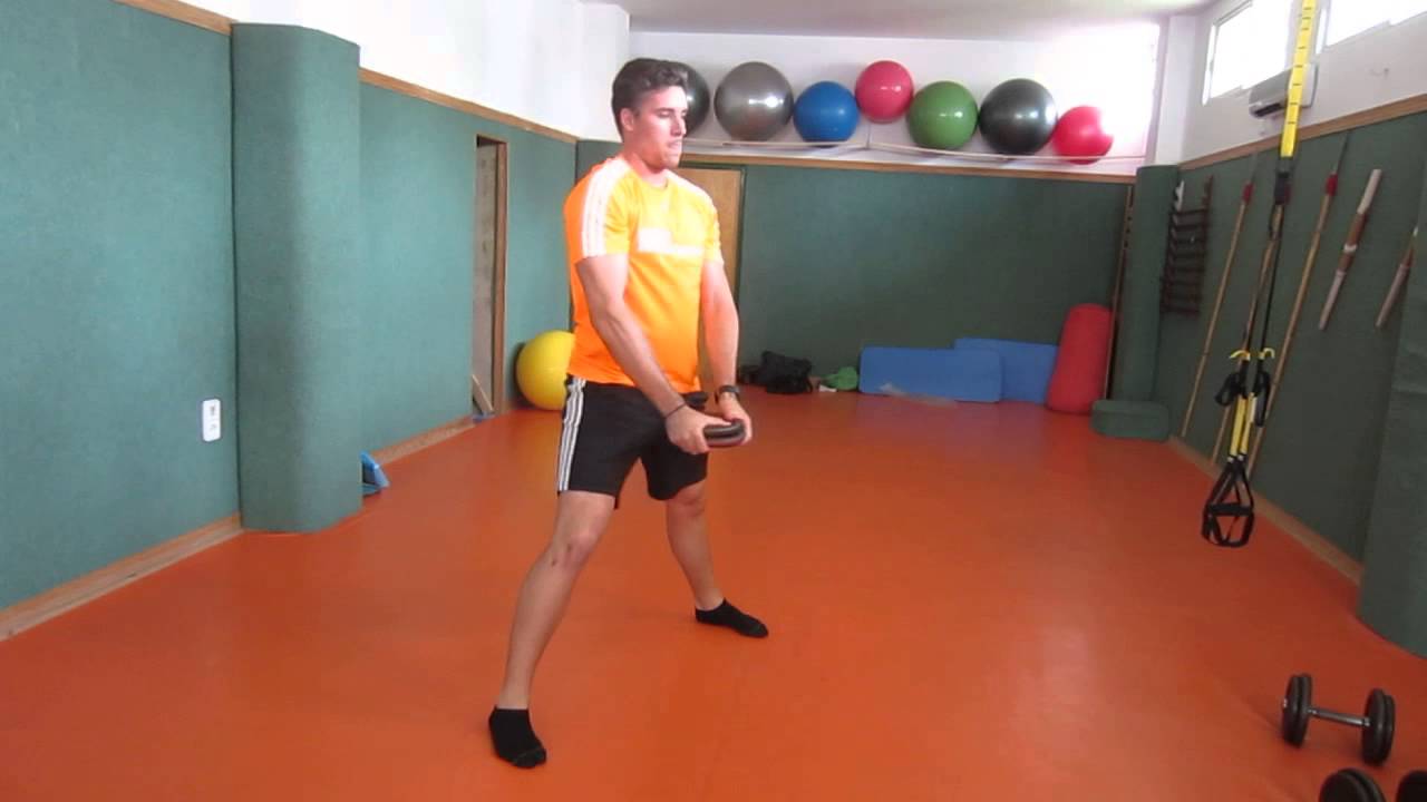 Counterbalance Lateral squat YouTube