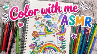 Color with me Art ASMR - Pencil Drawing