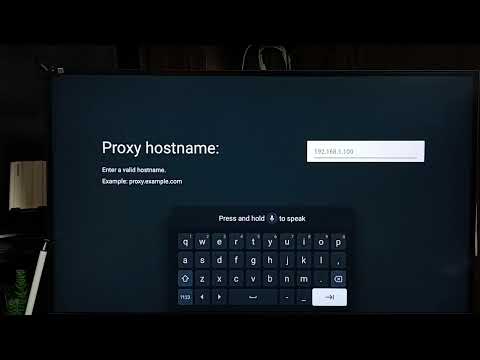 Google TV Android TV OS 14 | How to Set Proxy Server for Better Network Control on Smart TVs
