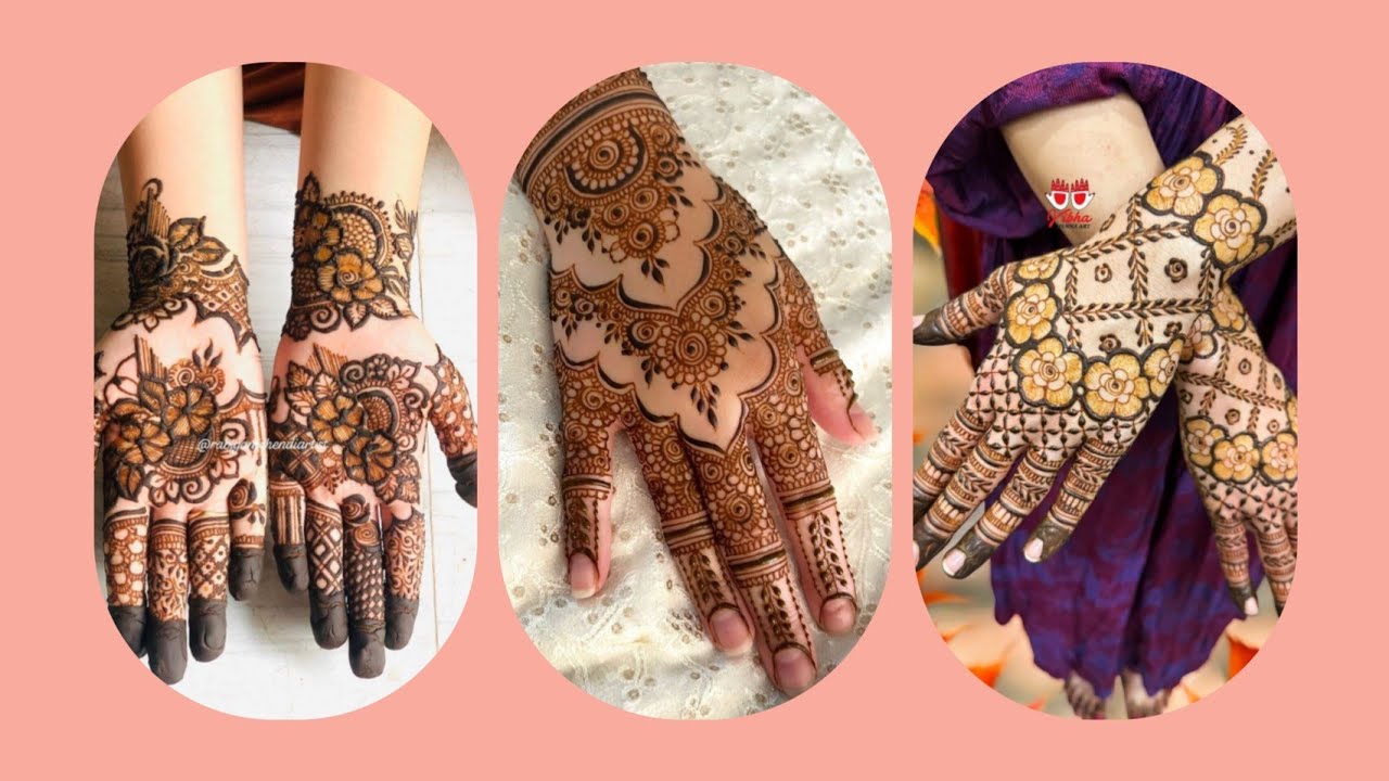 Mandi Ke Design New💚🥰 mehndi design simple 🥰| Mehandi ka design | Madhi ke ️🩹DESIGNS ...