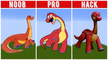 Pixel Art 🍋 (NOOB vs PRO vs HACKER) Poppy Playtime chapter 2 | Bron in Minecraft