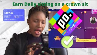 How To Always Get Crown Sit To Perform Your Tasks On Poppolive : How Make Money Online In Nigeria screenshot 4