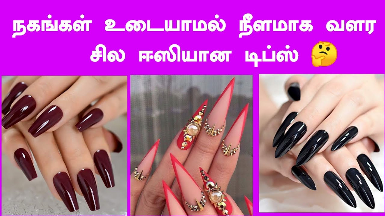 Nail Growth Tips In TamilHow To Growth Long Nails Naturally In Tamil Priya Jazlyn YouTube