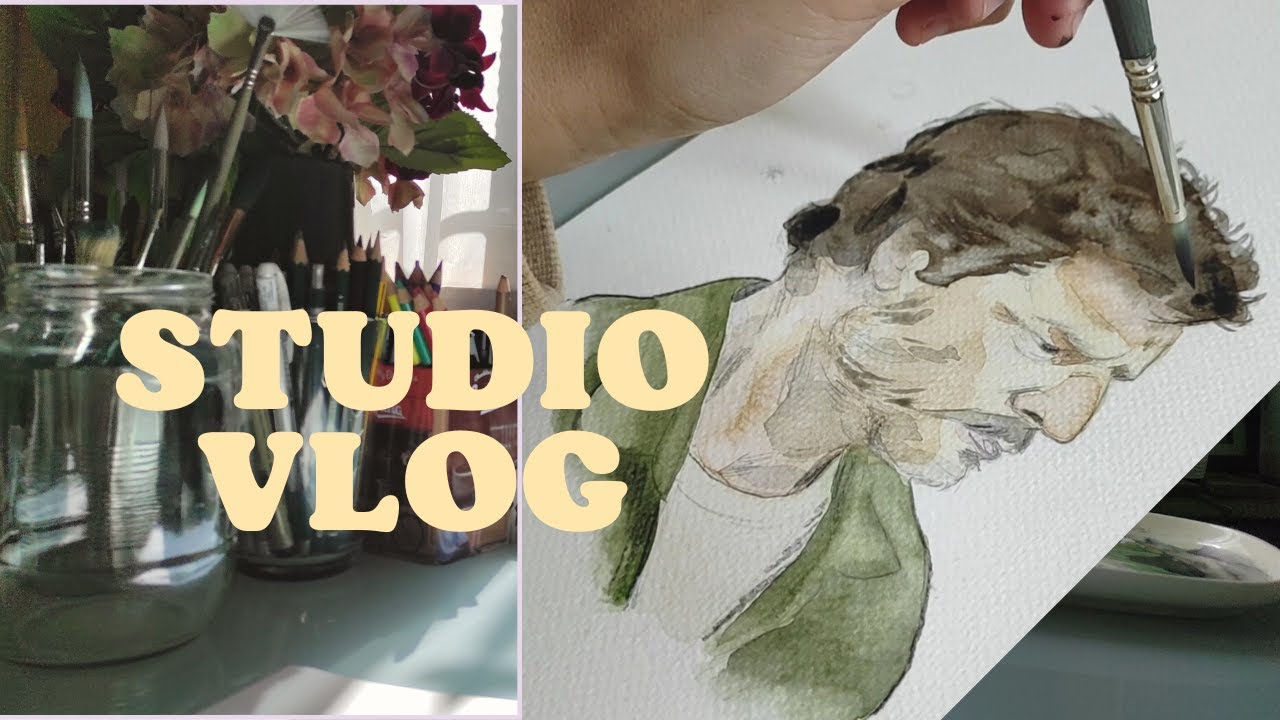 studio vlog - edito láminas - pinto a Pedro Pascal - YouTube