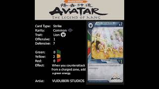 047 Just Desserts Avatar the Legend of Aang TCG Quickstrike Master of Elements screenshot 3