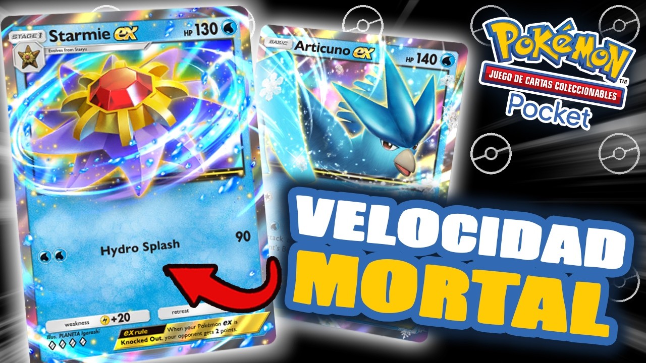 ¡Mazo de STARMIE! Ataca Rápido y Gana Fácil en Pokémon TCG Pocket - YouTube