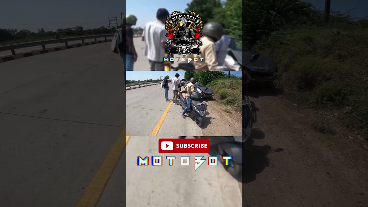 😢 Car accident at pollachi road 😷 