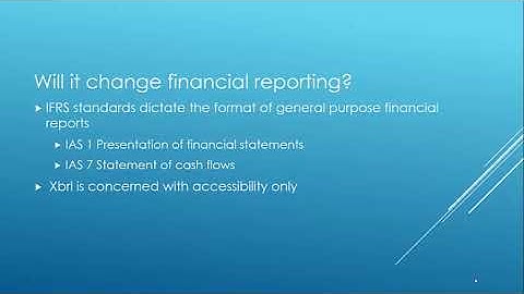 Digital financial reporting
