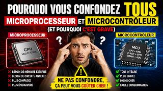 Pourquoi vous confondez TOUS Microprocesseur et Microcontrôleur (et pourquoi c’est grave)