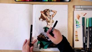 Grimm Fairy Tales Speed Coloring The Little Mermaid